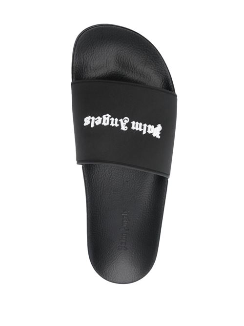 Slipper with logo PALM ANGELS | PMIC010S24MAT0011001